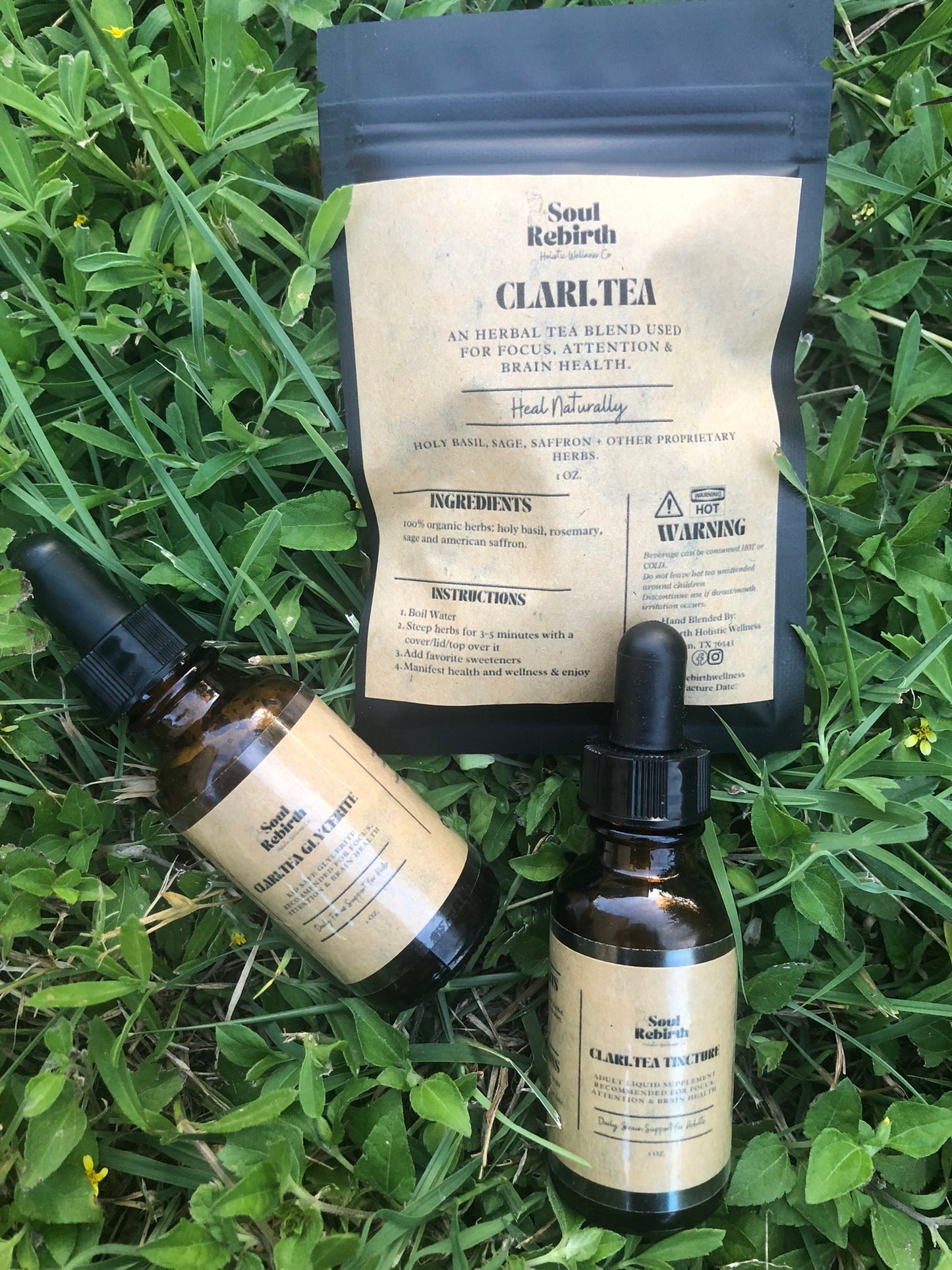 Clari.Tea - Brain Health & Focus Tincture