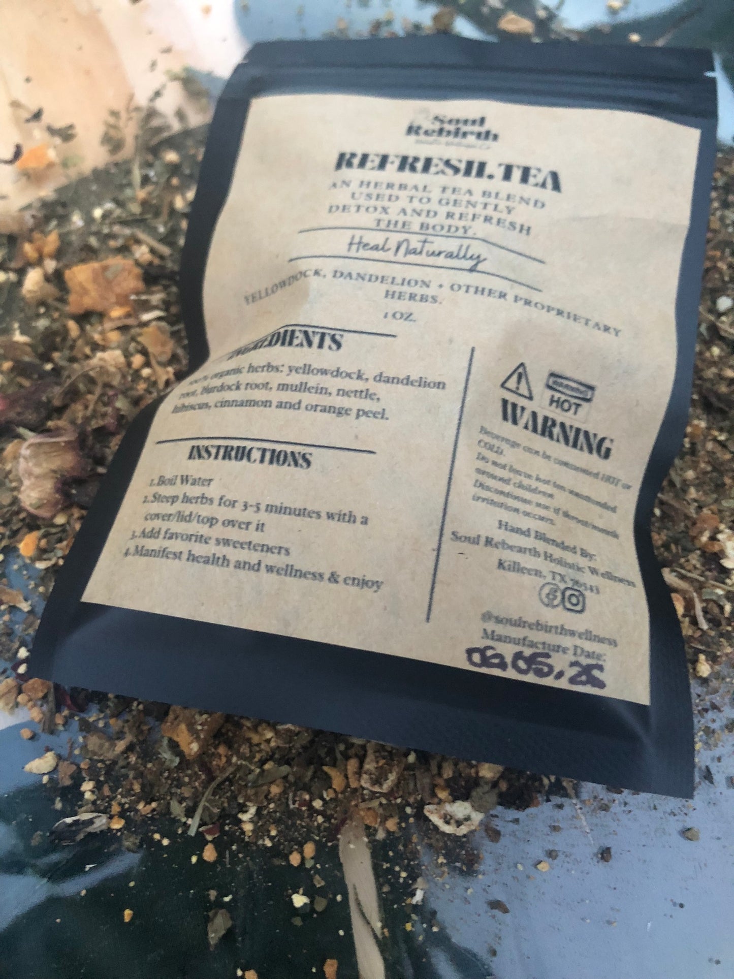 Refresh.Tea - Detox Herbal Blend